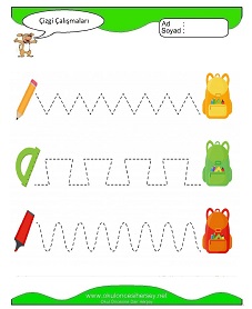 Çizgi Çalışma Sayfaları